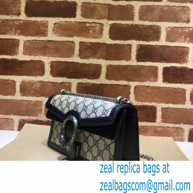 Gucci Dionysus Small GG Shoulder Bag 499623 GG Canvas Blue 2022 - Click Image to Close