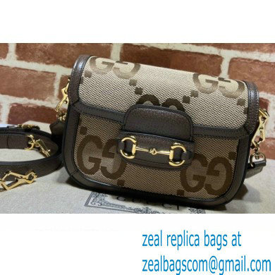 Gucci Horsebit 1955 jumbo GG mini bag 658574 2022