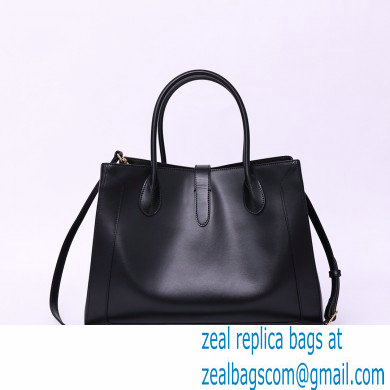 Gucci Jackie 1961 large tote bag 649015 Leather Black 2022