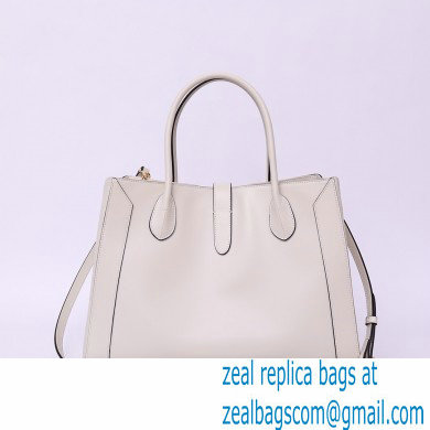 Gucci Jackie 1961 large tote bag 649015 Leather White 2022