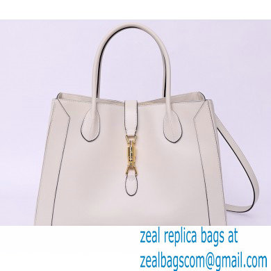 Gucci Jackie 1961 large tote bag 649015 Leather White 2022