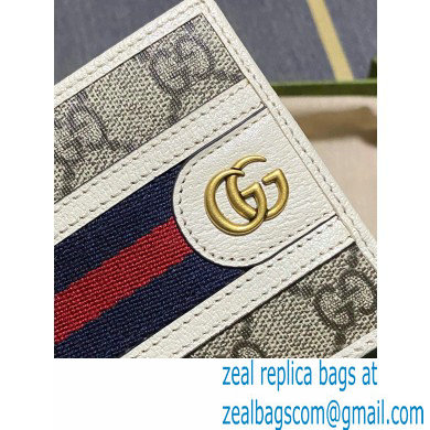 Gucci Ophidia GG wallet 597606 White 2022