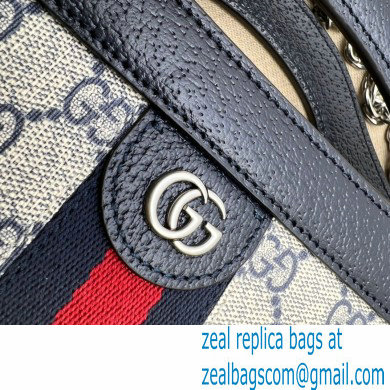 Gucci Ophidia small tote Bag with Web 693724 Blue 2022