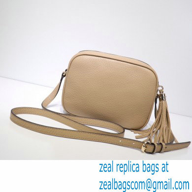 Gucci Soho Small Leather Disco Bag 308364 Beige