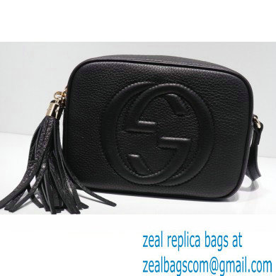 Gucci Soho Small Leather Disco Bag 308364 Black - Click Image to Close