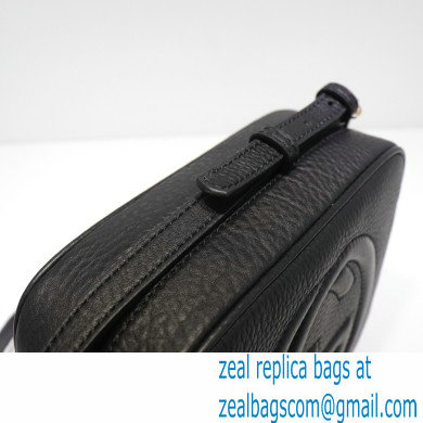 Gucci Soho Small Leather Disco Bag 308364 Black