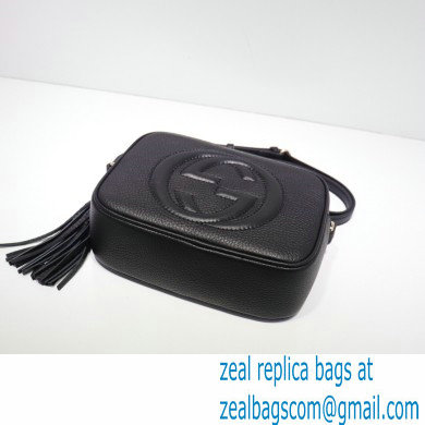 Gucci Soho Small Leather Disco Bag 308364 Black