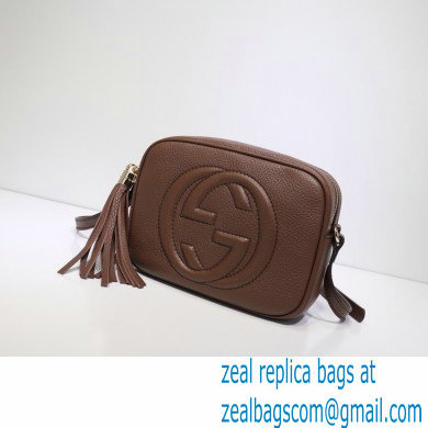 Gucci Soho Small Leather Disco Bag 308364 Coffee - Click Image to Close