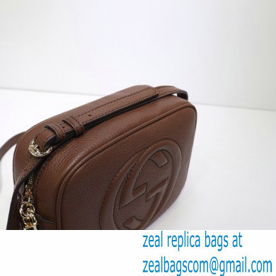 Gucci Soho Small Leather Disco Bag 308364 Coffee