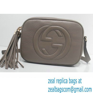 Gucci Soho Small Leather Disco Bag 308364 Etoupe