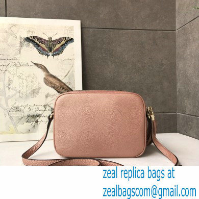 Gucci Soho Small Leather Disco Bag 308364 Pink Gold