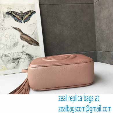 Gucci Soho Small Leather Disco Bag 308364 Pink Gold - Click Image to Close