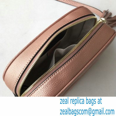 Gucci Soho Small Leather Disco Bag 308364 Pink Gold - Click Image to Close
