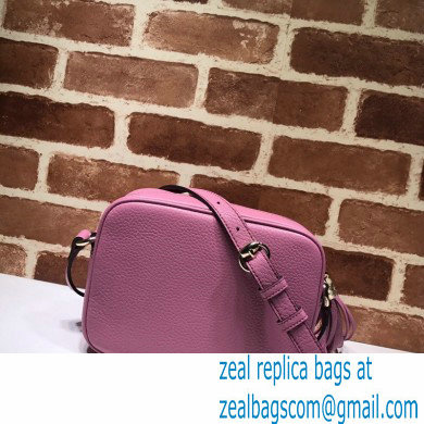 Gucci Soho Small Leather Disco Bag 308364 Pink
