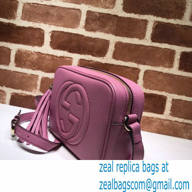 Gucci Soho Small Leather Disco Bag 308364 Pink