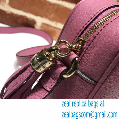 Gucci Soho Small Leather Disco Bag 308364 Pink - Click Image to Close