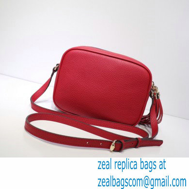 Gucci Soho Small Leather Disco Bag 308364 Red