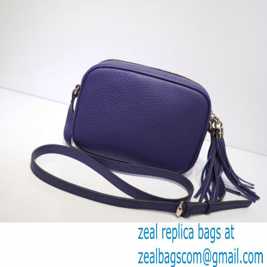 Gucci Soho Small Leather Disco Bag 308364 Royal Blue