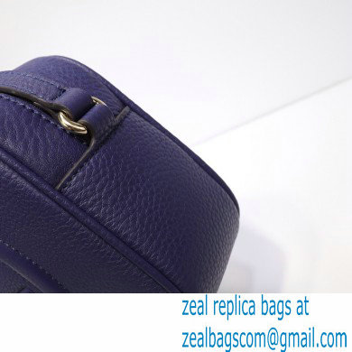 Gucci Soho Small Leather Disco Bag 308364 Royal Blue - Click Image to Close