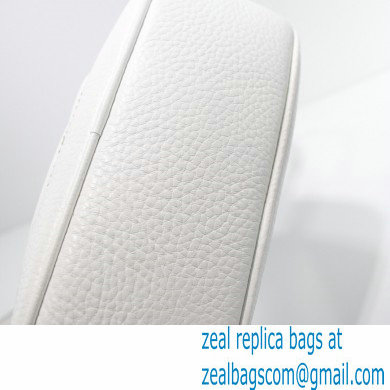 Gucci Soho Small Leather Disco Bag 308364 White