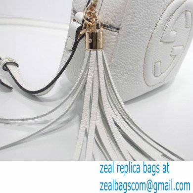 Gucci Soho Small Leather Disco Bag 308364 White