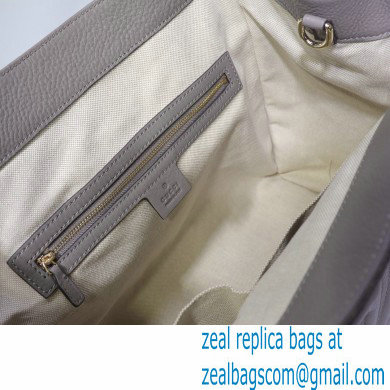 Gucci Soho Tassel Leather Shoulder Bag 282309 Etoupe