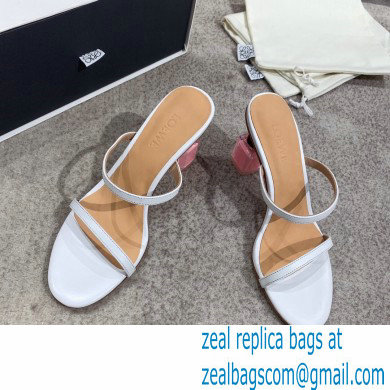 Loewe Nail polish sandals White/Pink 2022