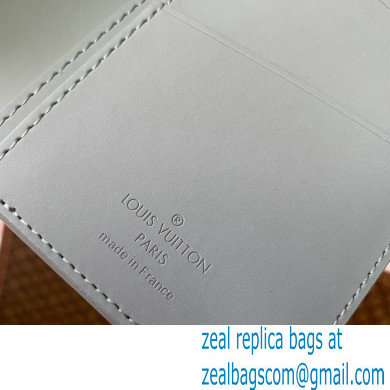 Louis Vuitton Aerogram leather Brazza Wallet Gray - Click Image to Close