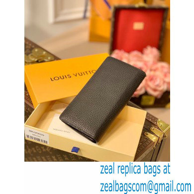 Louis Vuitton Aerogram leather Brazza Wallet M69980 Black