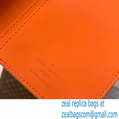 Louis Vuitton Aerogram leather Brazza Wallet M81153 Orange