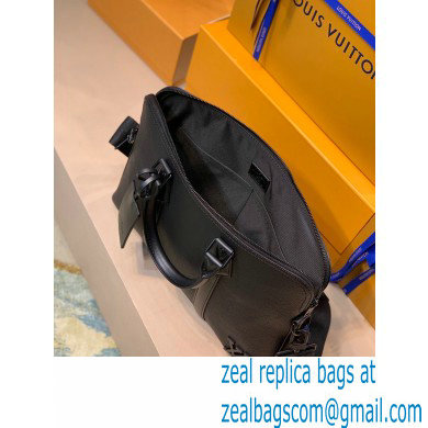 Louis Vuitton Aerogram leather Briefcase Bag M59159 Black - Click Image to Close