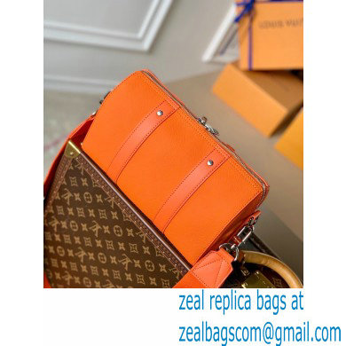 Louis Vuitton Aerogram leather City Keepall Bag Orange