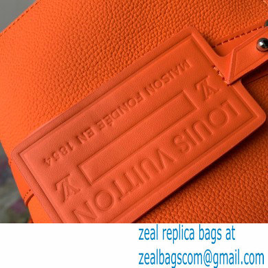 Louis Vuitton Aerogram leather City Keepall Bag Orange