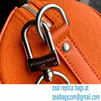 Louis Vuitton Aerogram leather City Keepall Bag Orange