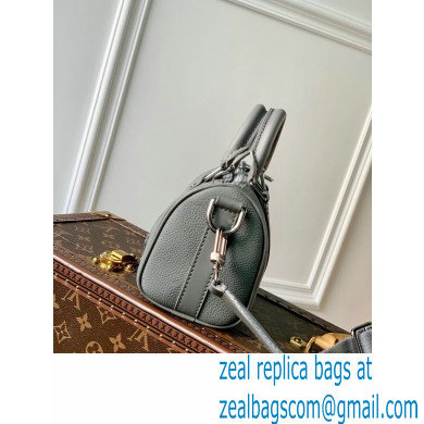 Louis Vuitton Aerogram leather Keepall XS Bag Gray - Click Image to Close