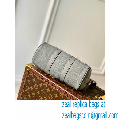 Louis Vuitton Aerogram leather Keepall XS Bag Gray