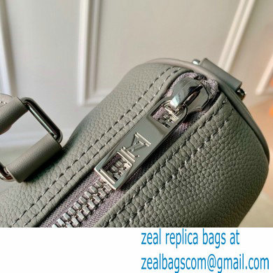 Louis Vuitton Aerogram leather Keepall XS Bag Gray