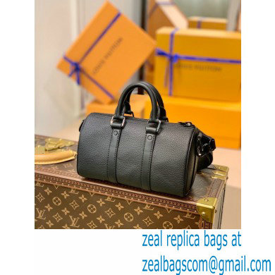 Louis Vuitton Aerogram leather Keepall XS Bag M80950 Black