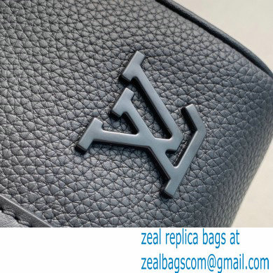 Louis Vuitton Aerogram leather Keepall XS Bag M80950 Black - Click Image to Close
