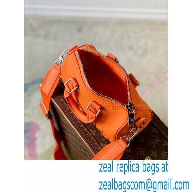 Louis Vuitton Aerogram leather Keepall XS Bag M81004 Orange