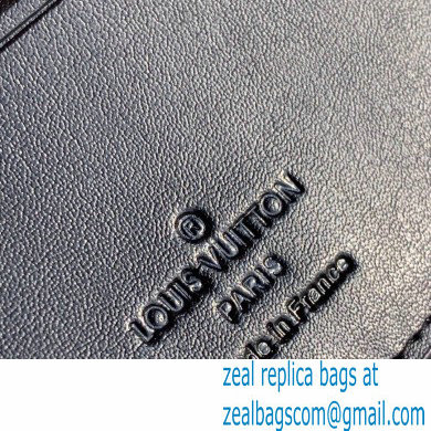 Louis Vuitton Aerogram leather Multiple Wallet M69829 Black