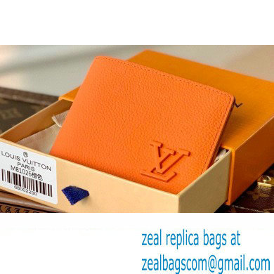 Louis Vuitton Aerogram leather Multiple Wallet Orange