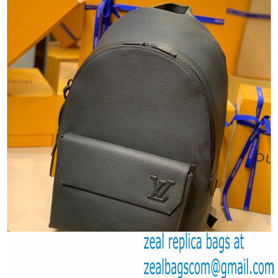Louis Vuitton Aerogram leather New Backpack Bag M57079 Black