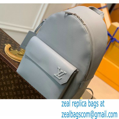 Louis Vuitton Aerogram leather New Backpack Bag M59325 Gray