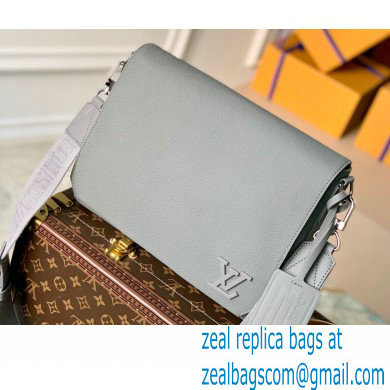 Louis Vuitton Aerogram leather New Messenger Bag Gray - Click Image to Close