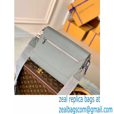 Louis Vuitton Aerogram leather New Messenger Bag Gray - Click Image to Close