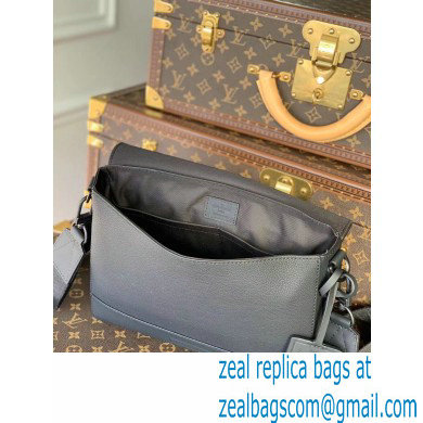Louis Vuitton Aerogram leather New Messenger Bag M57080 Black