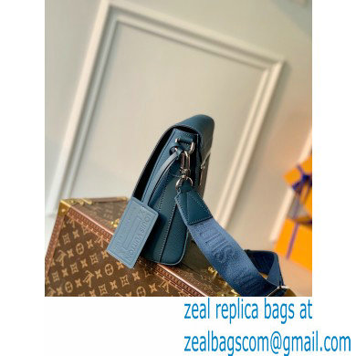 Louis Vuitton Aerogram leather New Messenger Bag M59327 Blue