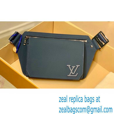 Louis Vuitton Aerogram leather New Sling Bag Blue