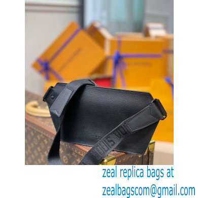 Louis Vuitton Aerogram leather New Sling Bag M57081 Black